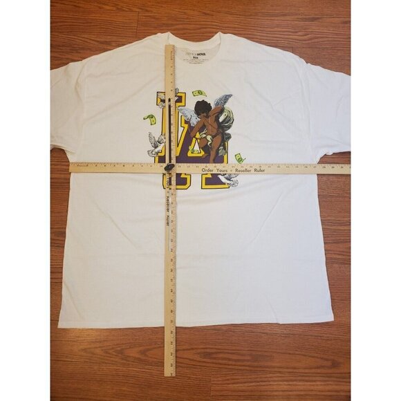Fashion‎ Nova Graphic Tee Womens Size 3X Angels All Around Me Los Angeles NWOT - Picture 5 of 7